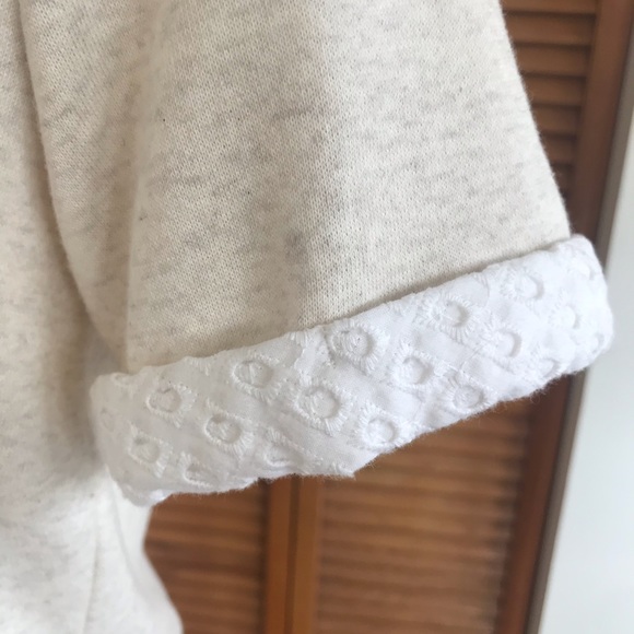 •Anthropologie• Postmark Sarita Eyelet Layered Top - Picture 7 of 16